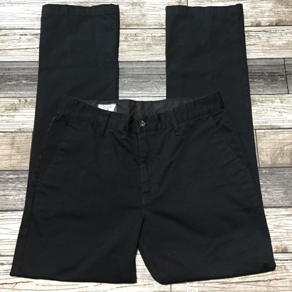 Volcom Vmonty Pants Chino Youth Size 30/20 Black Casual. - Picture 8 of 11